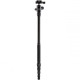 Штатив MeFOTO Backpacker S Aluminum - Black (BPSABLK) с моноподом